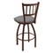 Holland Bar Stool Co 30" Swivel Bar Stool, Bronze Finish, Canter Grey Seat 81030BZ007 - alternate 2